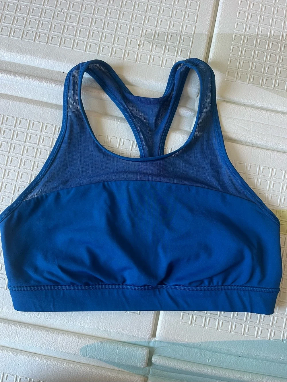 lululemon athletica Royal Blue Racerback Sports Bra